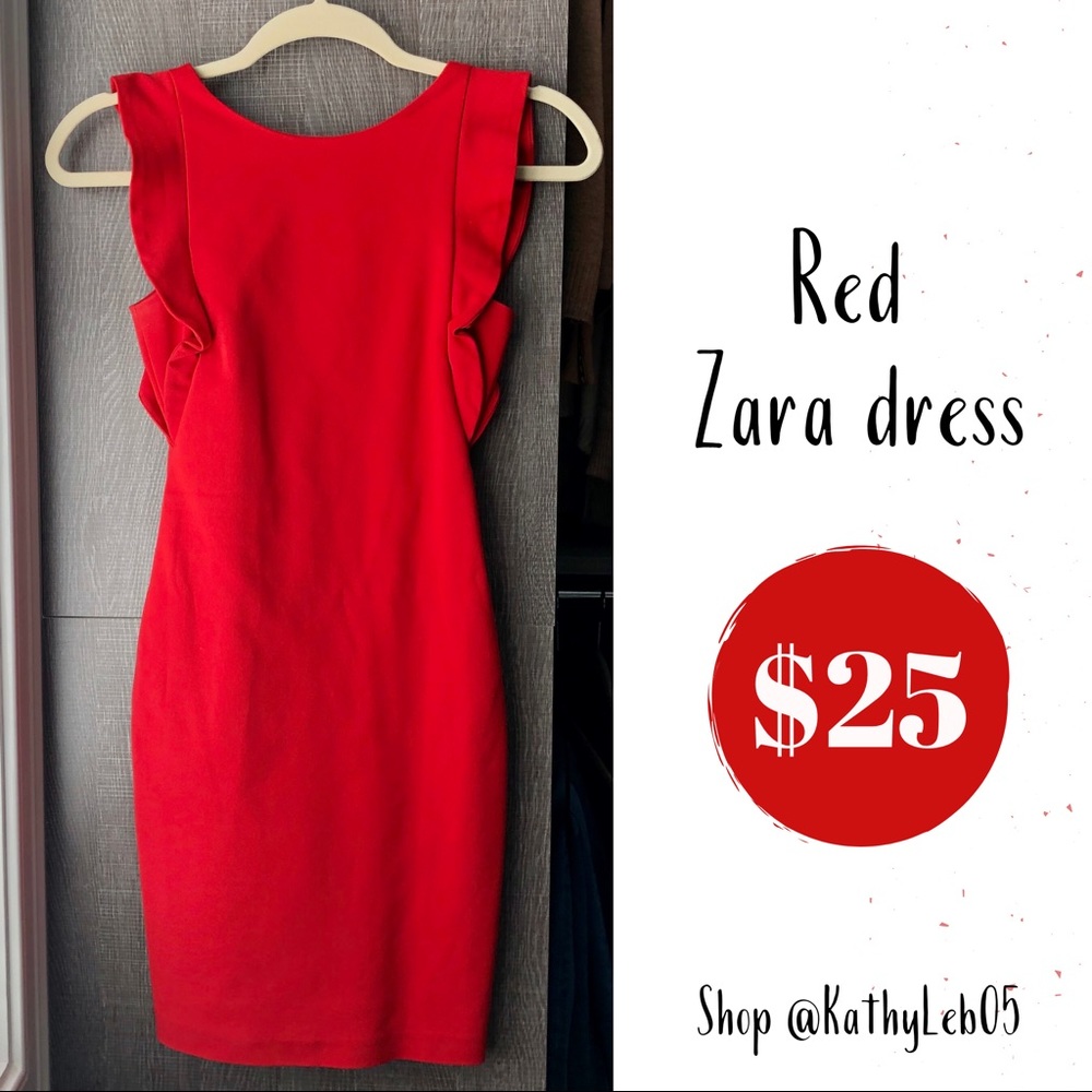 Red Zara Dress